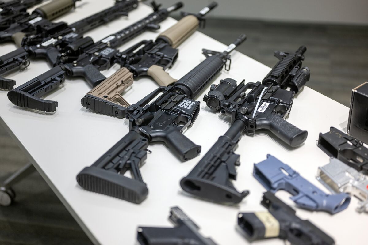 More than 68,000 firearms are in illegally traffickedin the United States
