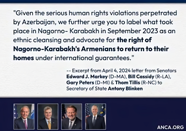 سيناتور أمريكي:  يجب على الأرمن العودة إلى قاراباغ