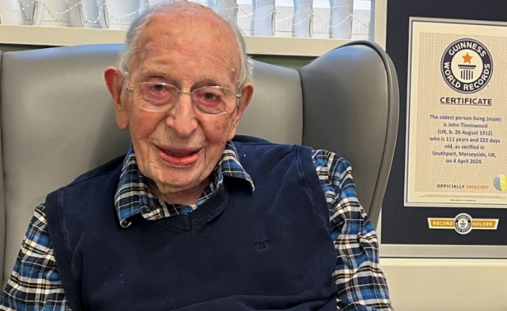 Guinness World Records: 111-year-old British man is now world’s oldest man