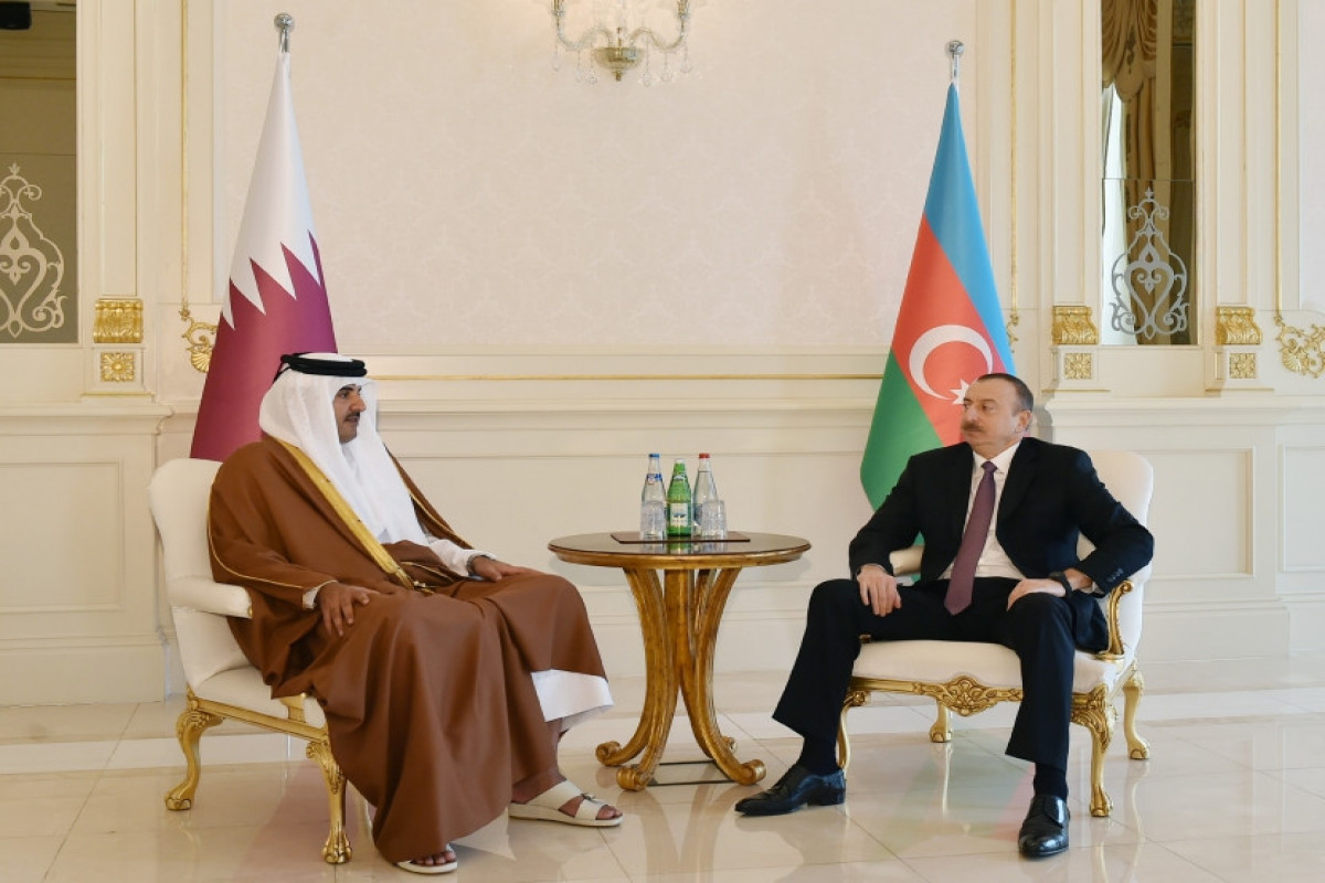 Emir of Qatar sent a congratulatory letter to President Ilham Aliyev