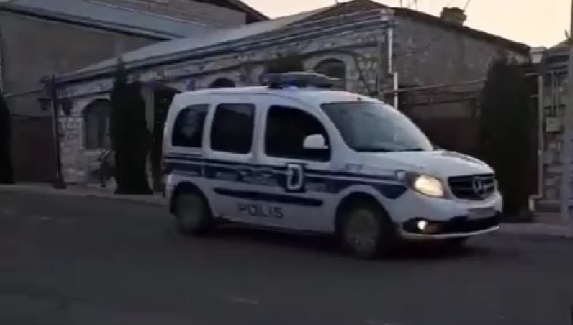 Azərbaycan polisi Xankəndinə daxil oldu -VİDEO