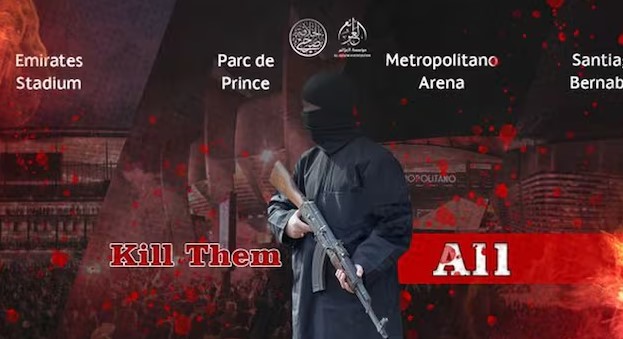 The Islamic State threatens a terrorist attack in the 1/4 finals of the Champions League