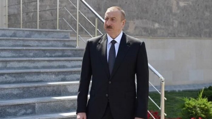 Prezident Gəncə İdman Sarayının açılışında iştirak edib