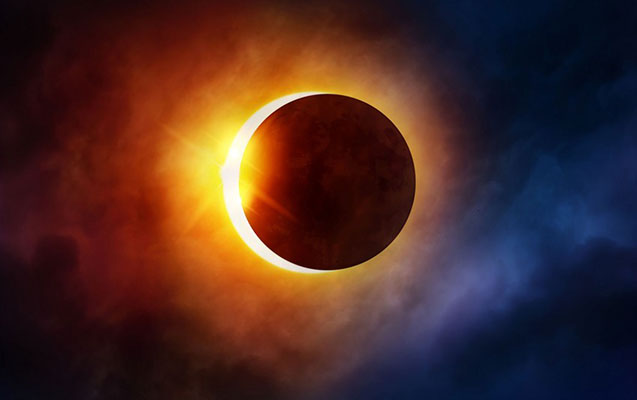 This is how the total solar eclipse of 2024 looked like from Earth's orbit - VİDEO