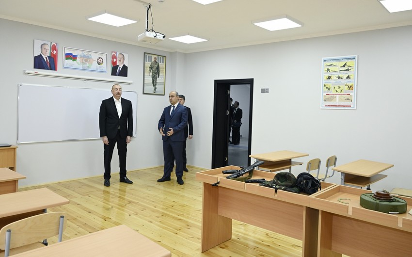 New building of secondary school in Bum settlement of Gabala inaugurated