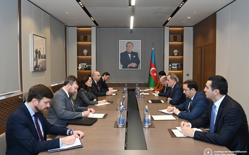 Глава МИД Азербайджана принял помощника госсекретаря США о делам Европы и Евразии
