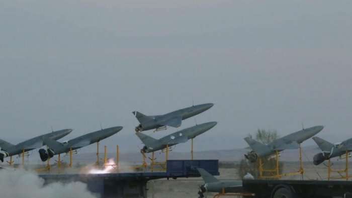İran İsrailə 185 dron və 36 qanadlı raket atıb