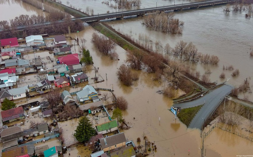 Over 4,800 residential buildings flooded in Kazakhstan