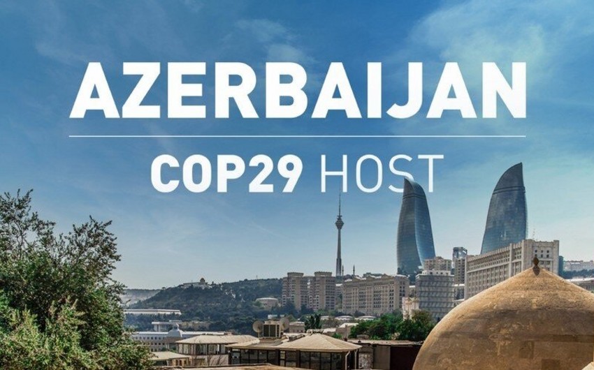 COP29-un loqosu təqdim olunub - VİDEO