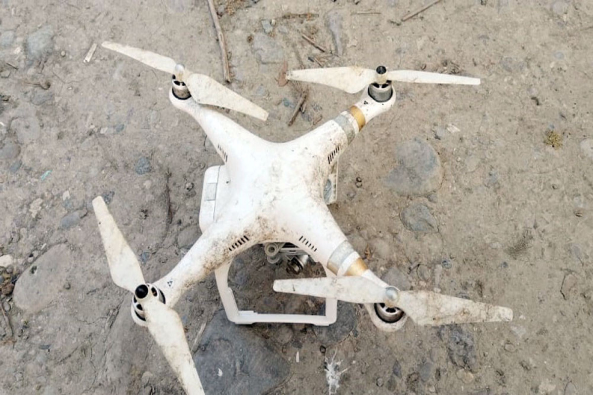 MoD Reports Neutralization of Armenian Quadcopter in Tovuz Direction -PHOTO