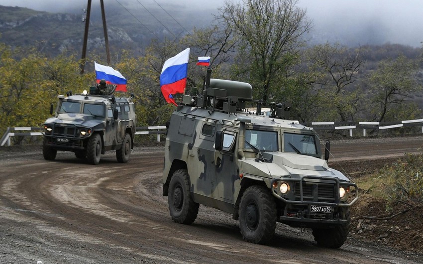 Withdrawal of Russian peacekeepers from Azerbaijan continues