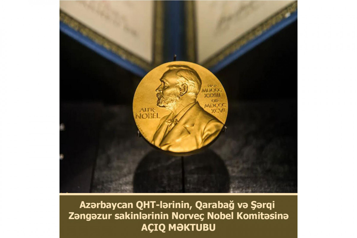 Azerbaijani NGOs adress open letter to Norwegian Nobel Committee regarding Ruben Vardanyan