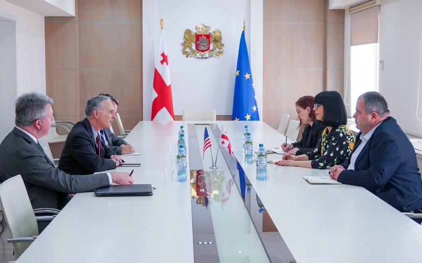 Georgian State Minister for Reconciliation meets US Senior Advisor for Caucasus Negotiations