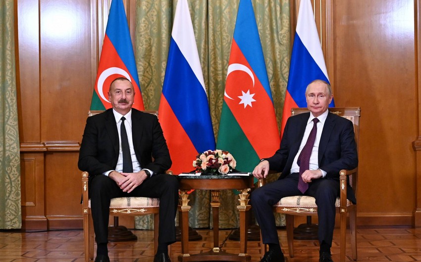Ilham Aliyev and Vladimir Putin to meet in Moscow