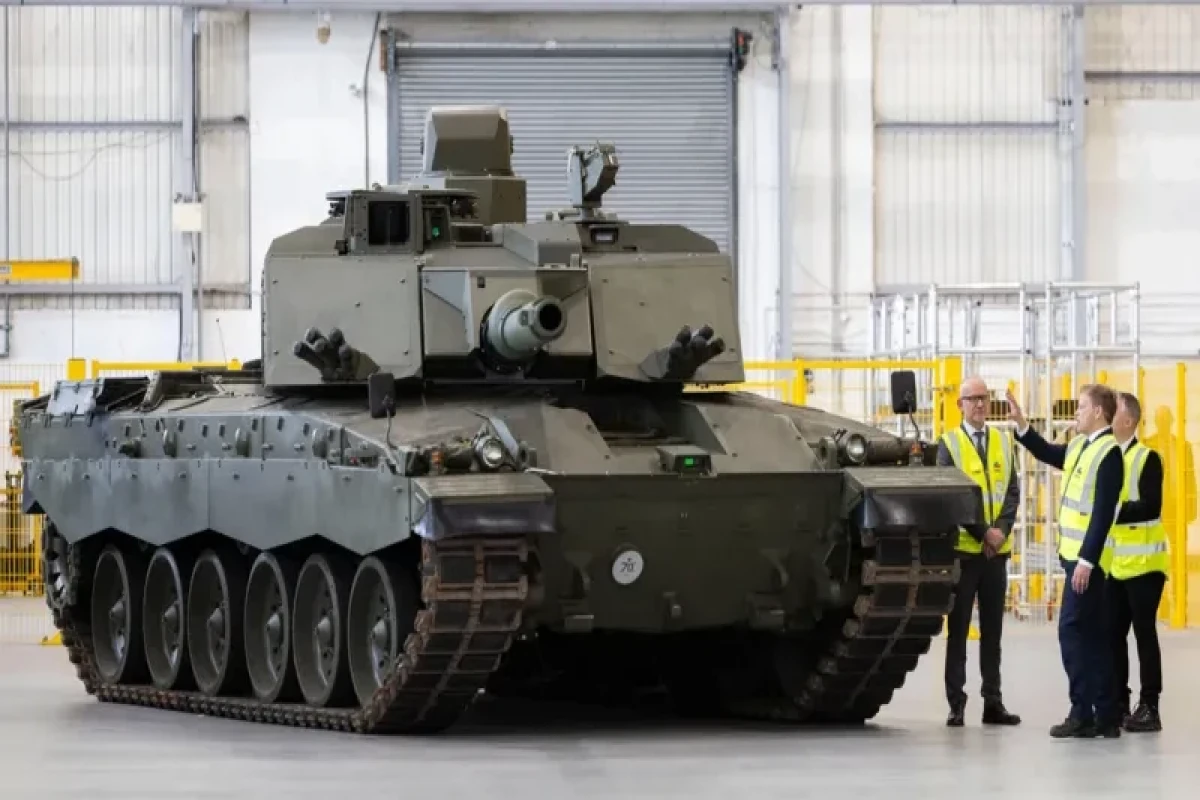United Kingdom's most lethal tank rolls off production lines -VIDEO