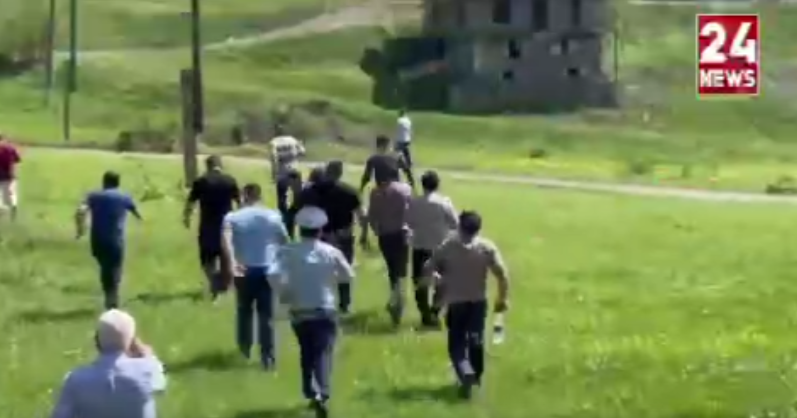 Паника на границе Армении - ВИДЕО