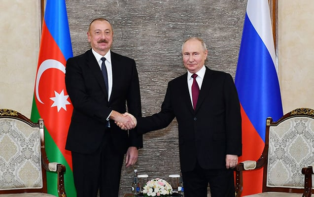 Azerbaijan and Russia jointly participate in implementation of North-South Transport Corridor - Putin