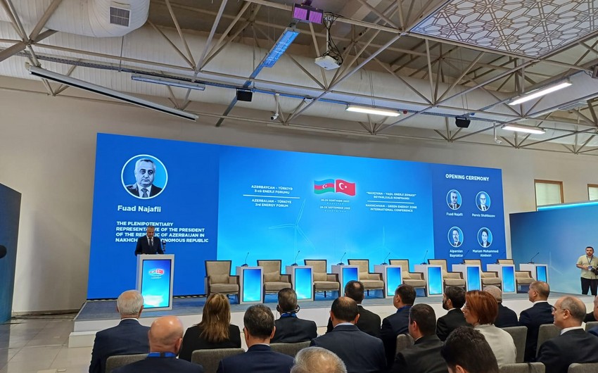 Naxçıvanda Azərbaycan-Türkiyə 3-cü Enerji Forumu işinə BAŞLADI – YENİLƏNİB