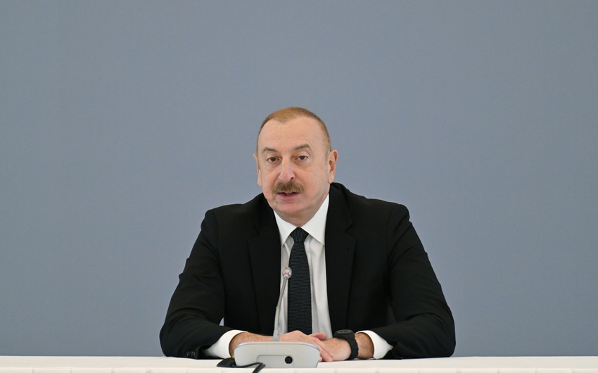 Ilham Aliyev: Azerbaijan closely partners with all Eurasian Union members, except Armenia.