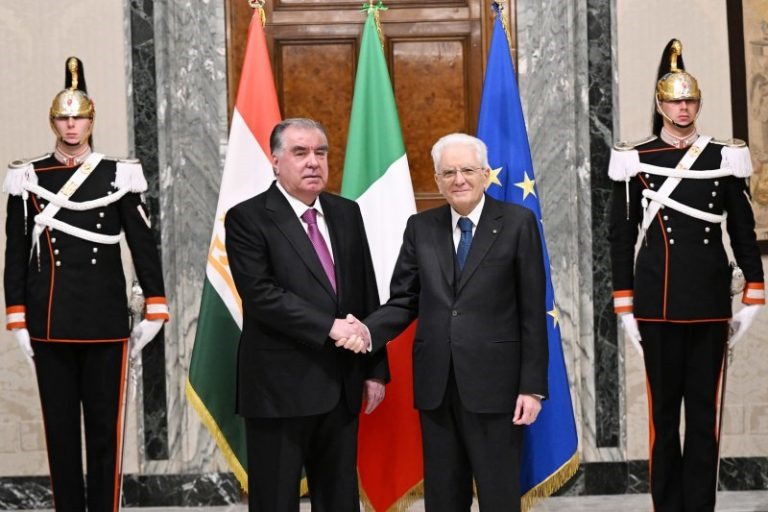 حول زيارة رئيس طاجيكستان إلى إيطاليا والفاتيكان