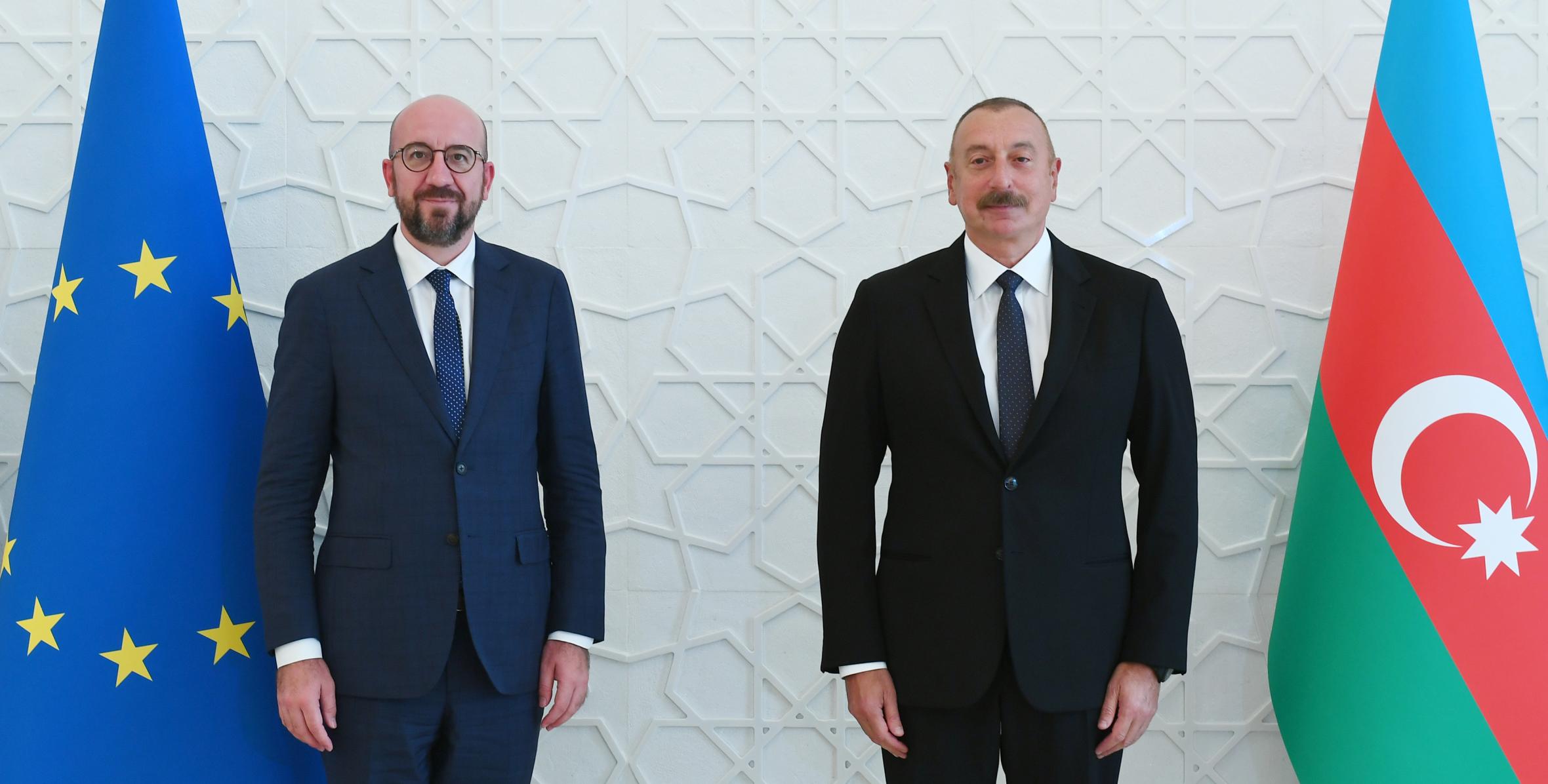 Azerbaijani President Ilham Aliyev invites European Council President Charles Michel to COP29