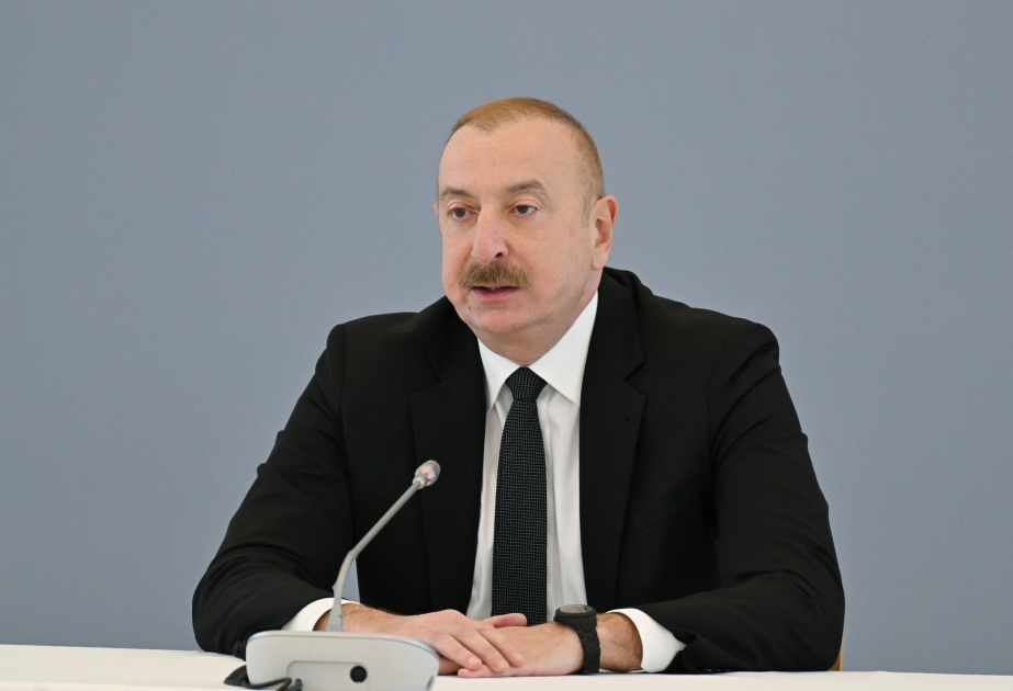 علييف : تجهيزات استضافة أذربيجان لقمة المناخ مستمرة