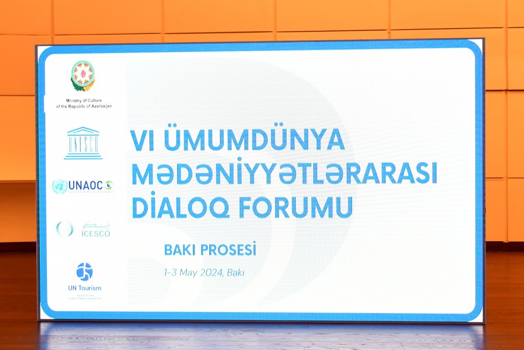 VI Ümumdünya Mədəniyyətlərarası Dialoq Forumunun proqramı açıqlandı
