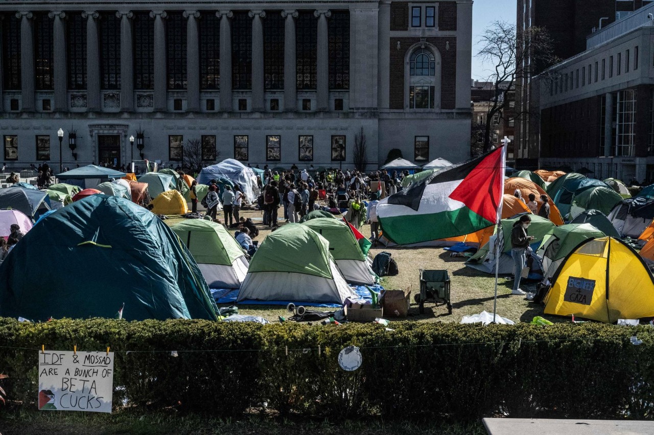 الاحتجاجات المؤيدة للفلسطينيين تتزايد في الجامعات الأمريكية