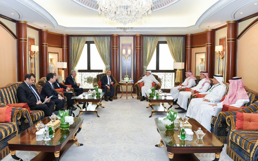 Mikayil Jabbarov meets with President of Saudi Aramco