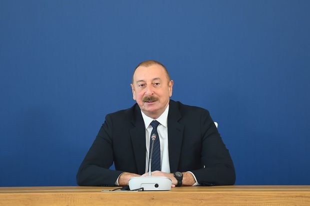 علييف: الفصائل العرقية المختلفة تعيش في أذربيجان في سلام