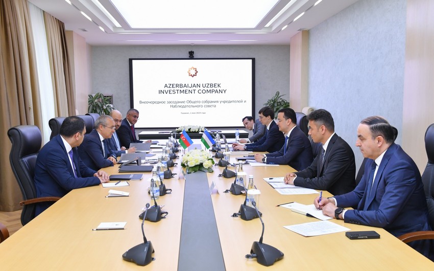 Tashkent hosts meeting of Supervisory Board of Azerbaijan-Uzbekistan Investment Company