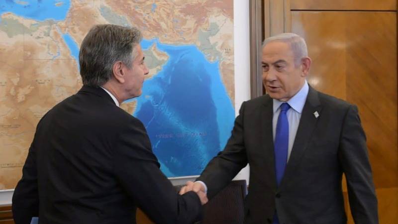 Blinken, Netanyahu start private meeting in Jerusalem