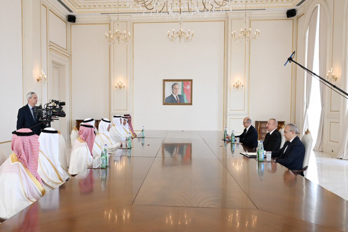 President Ilham Aliyev receives Saudi Arabian Energy Minister