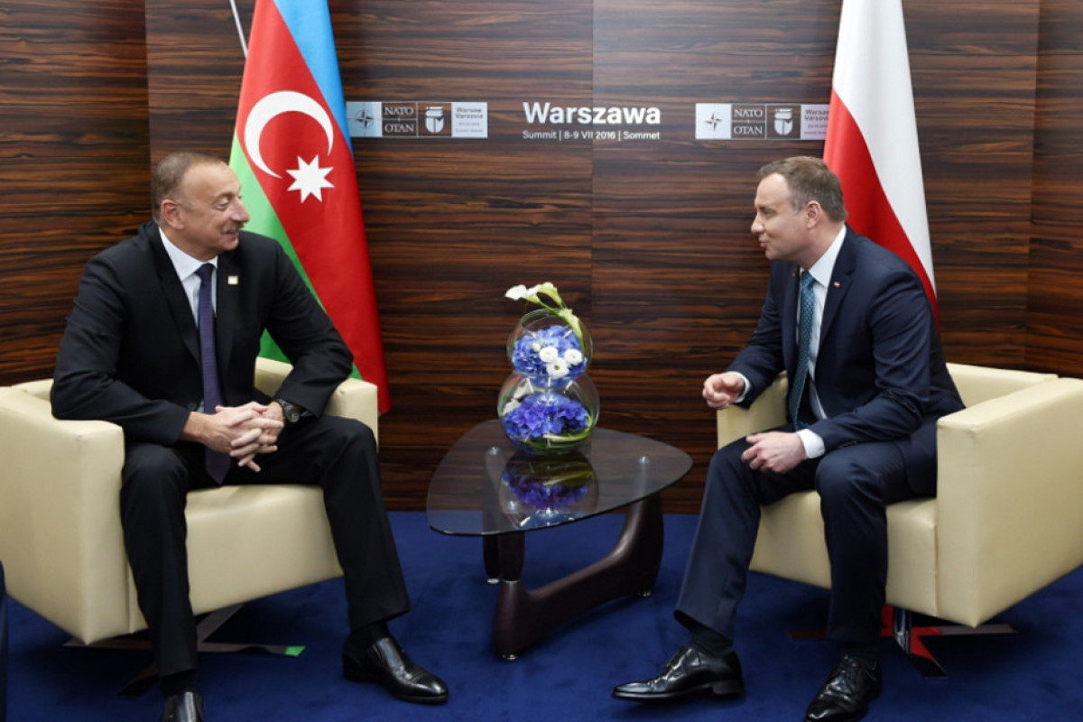 President of Azerbaijan: We highly value Poland's position that spans the entire South Caucasus