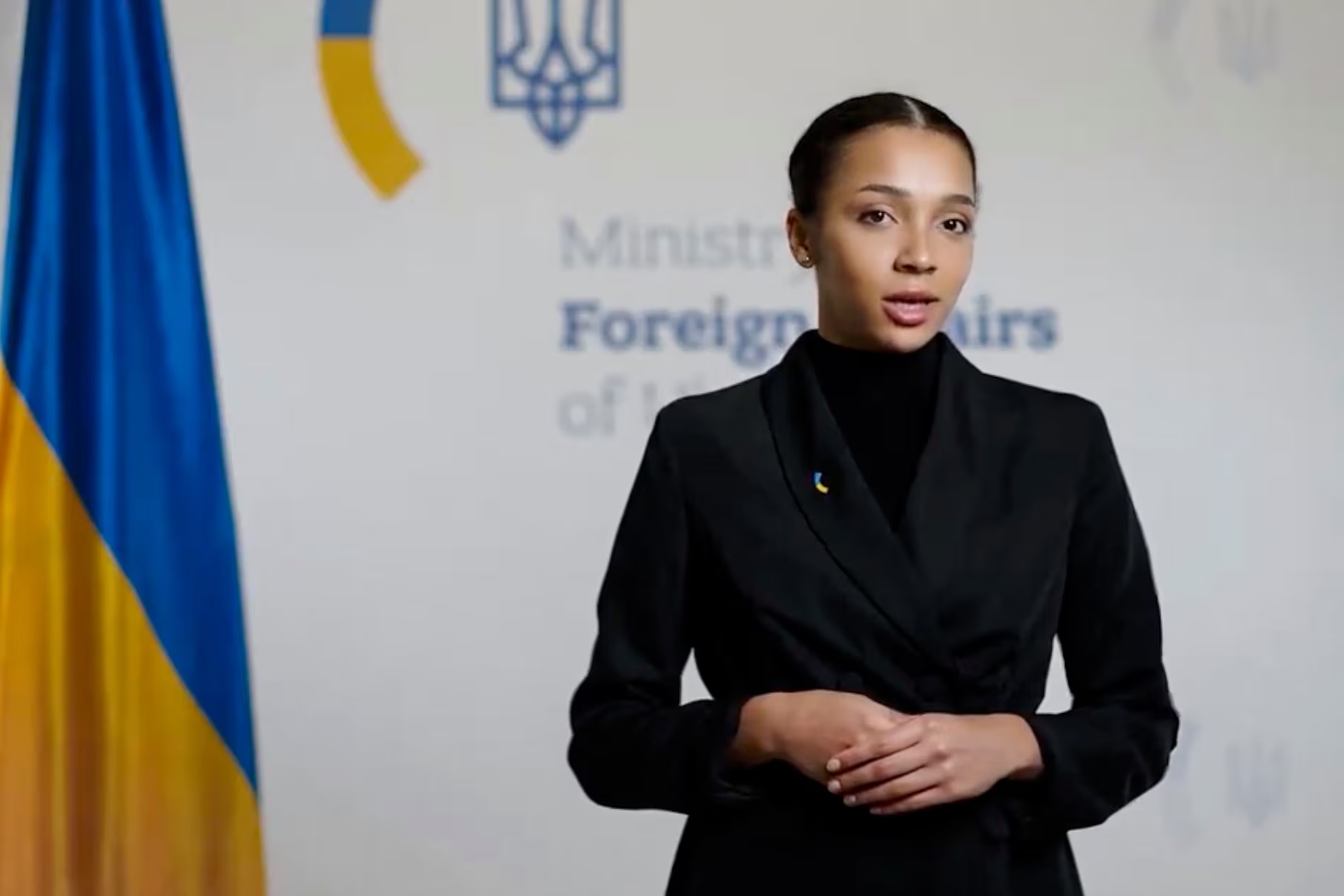 Ukraine unveils AI-generated foreign ministry spokesperson