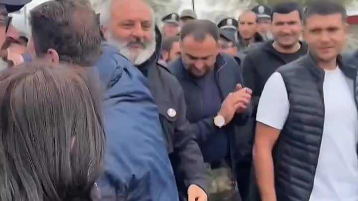 "ASALA" terror təşkilatının üzvü delimitasiya etirazlarına qoşulub - VIDEO