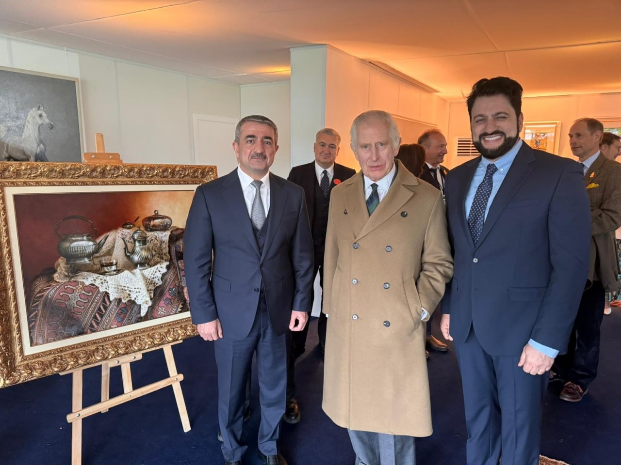 Azerbaijani People's Artist Yusif Eyvazov Meets with King Charles III