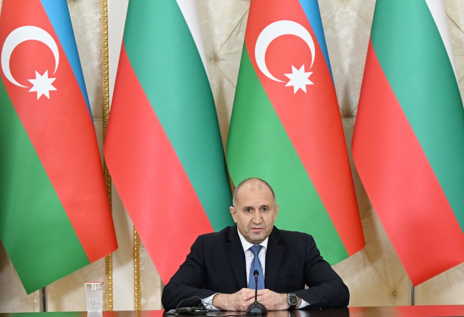 Rumen Radev: “Bolqarıstanla Azərbaycanı qarşılıqlı etimada əsaslanan əlaqələr birləşdirir”