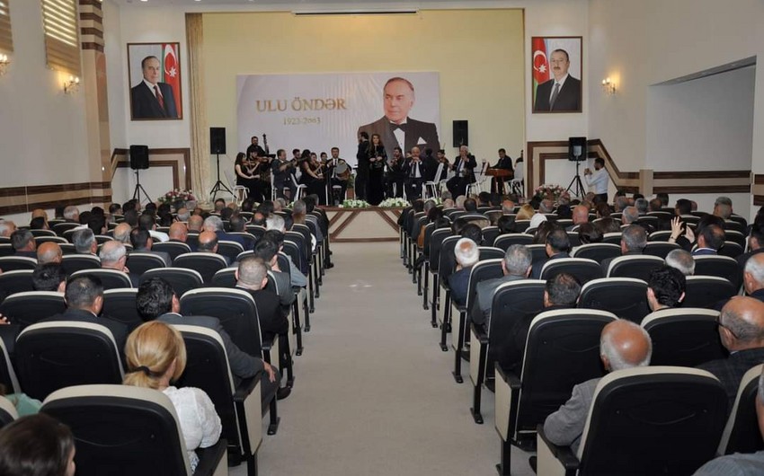 Biləsuvarda Qara Qarayev adına Azərbaycan Dövlət Kamera orkestrinin konserti olub