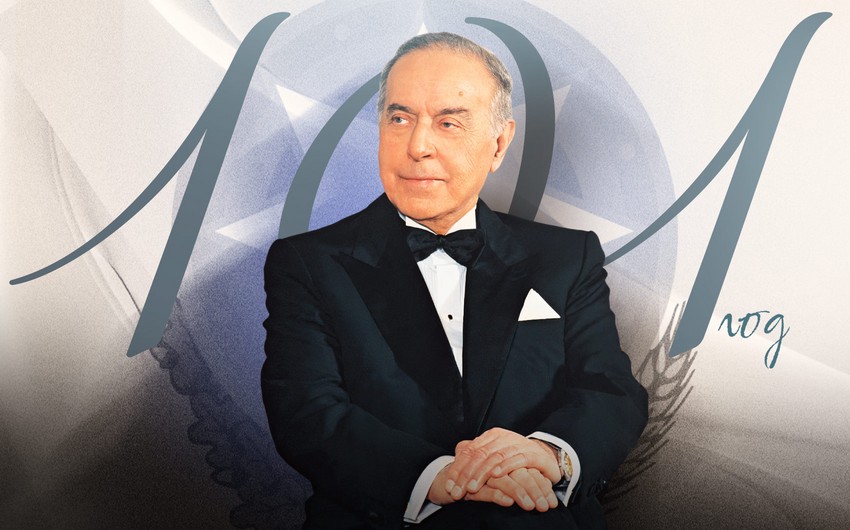 Исполняется 101 год со дня рождения Великого лидера Гейдара Алиева