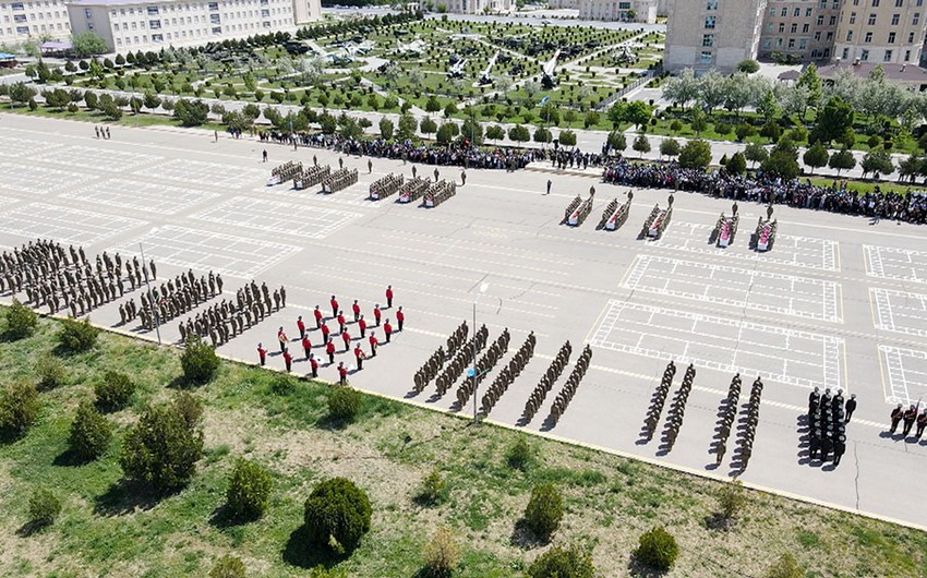 Azerbaijan Army holds Military Oath-taking ceremonies - VİDEO
