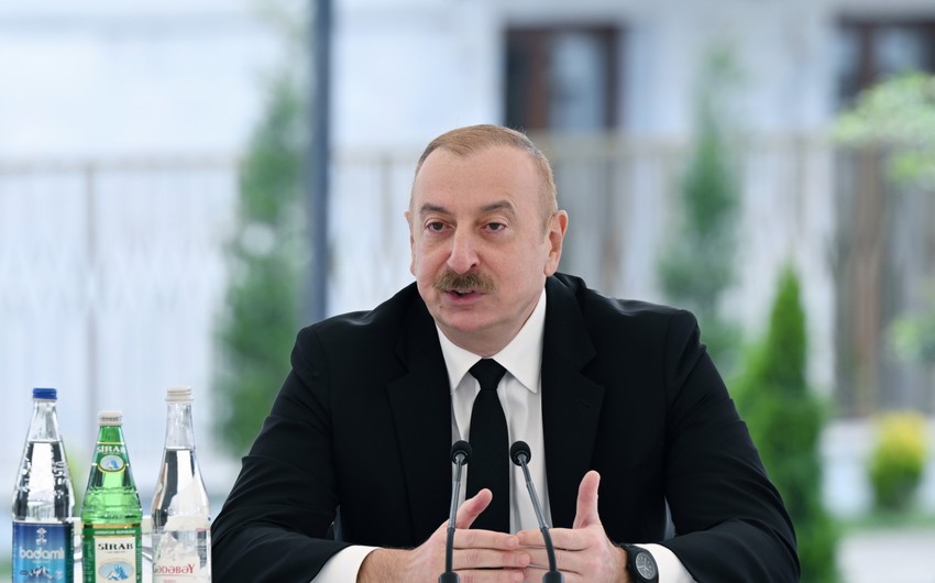 Azerbaijani President: The war could not have ended successfully without Shusha