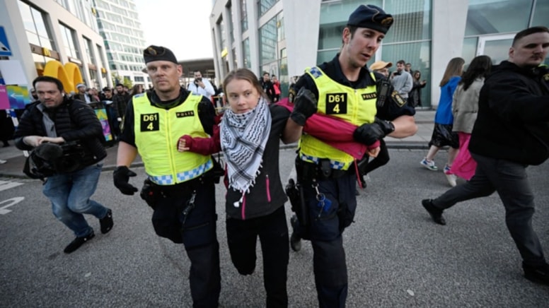 İqlim aktivisti Qreta yenidən İsveçdə saxlanıldı