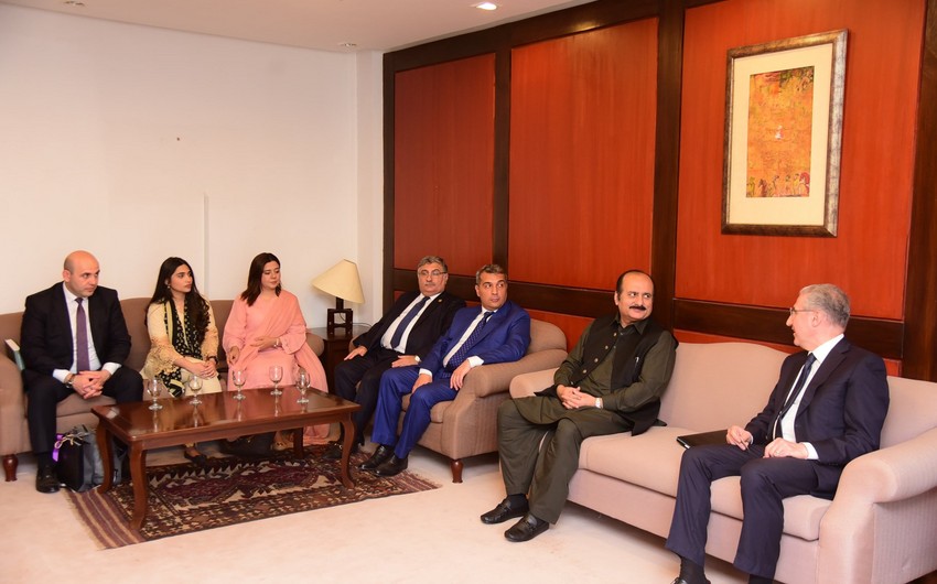 COP29 president meets with chair of Pakistani Prime Minister's Youth Program