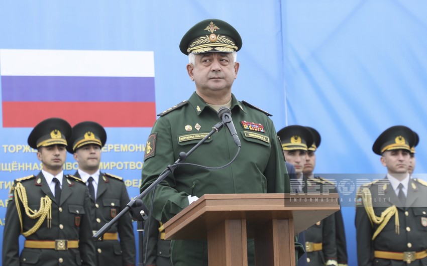 Russian general: Peacekeepers withdrawn after Armenia recognized Azerbaijan's territorial integrity