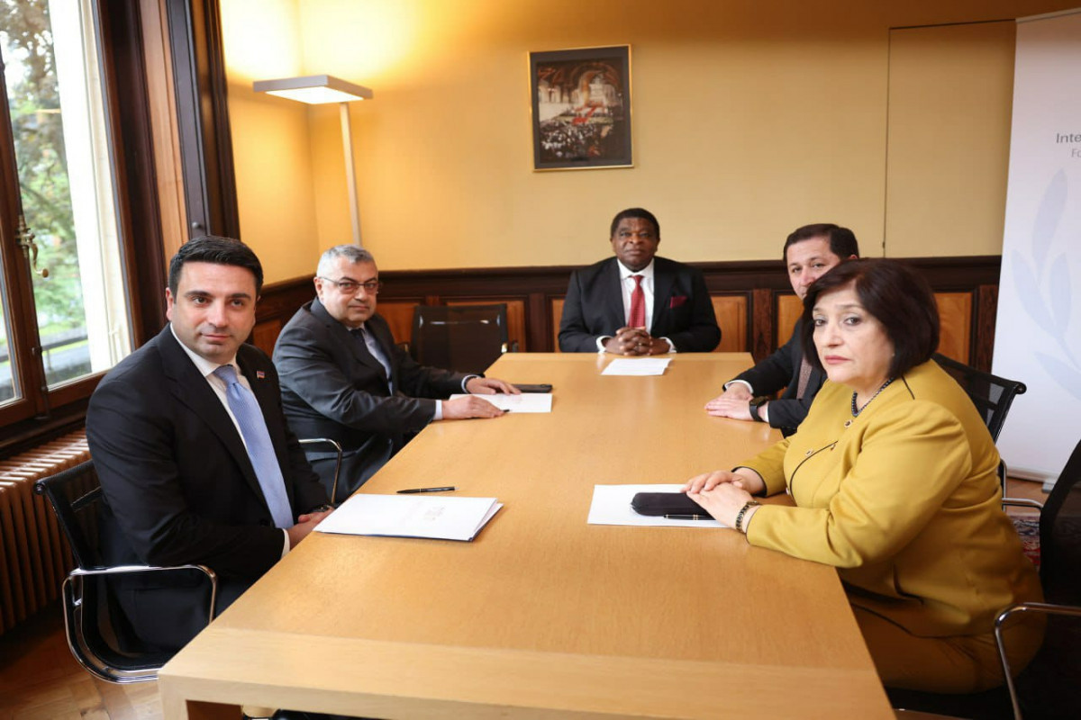 Speakers of the Azerbaijani and Armenian parliaments met in Geneva