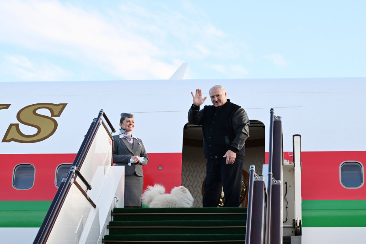 President of Belarus Aleksandr Lukashenko concludes his state visit to Azerbaijan