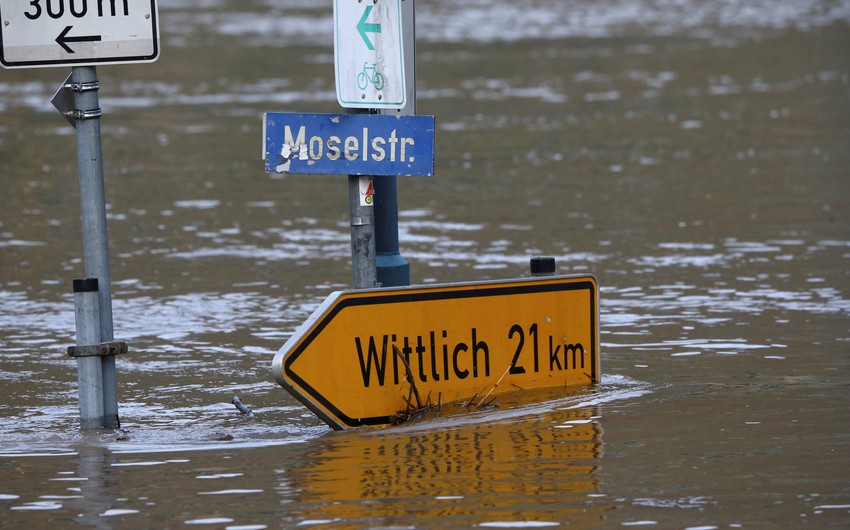 Germany's Saarland sees flooding after heavy rain