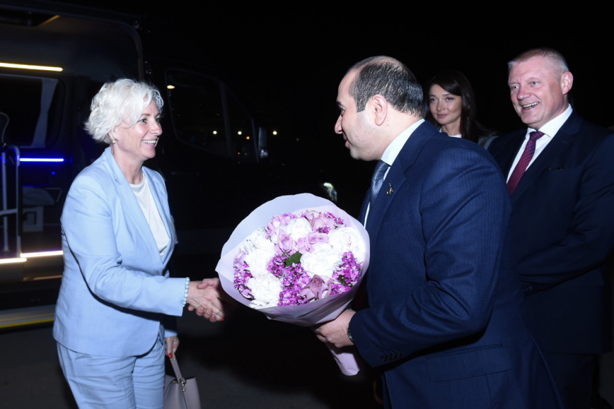 Speaker of Latvian Saeima arrives in Azerbaijan for official visit