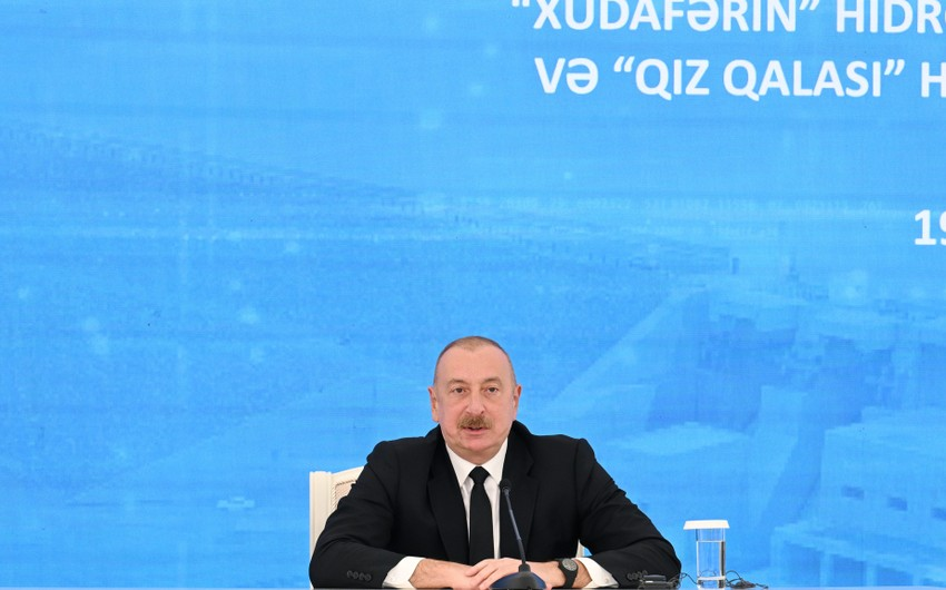 President of Azerbaijan: We have major plans in the field of energy